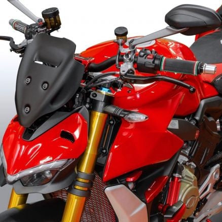 PARABRISAS SPORT PLUS NEGRO MATE WRS DUCATI STREETFIGHTER V4/S 2020-2024