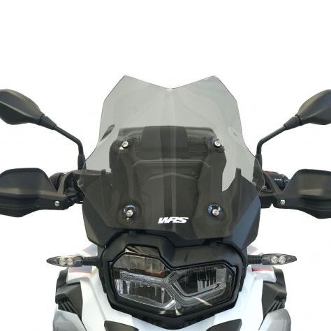 Parabrisas Touring ahumado WRS + Kit de montaje para BMW F850GS Adventure 2018-2022