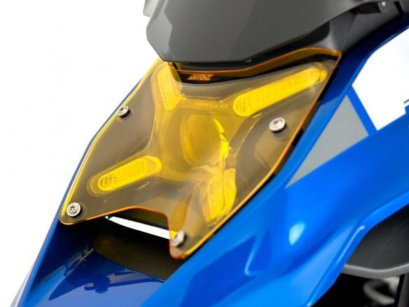 LENTE DE PROTECCIÓN WRS AMARILLO FLUOR PARA FARO BMW R 1300 GS 2023-2024