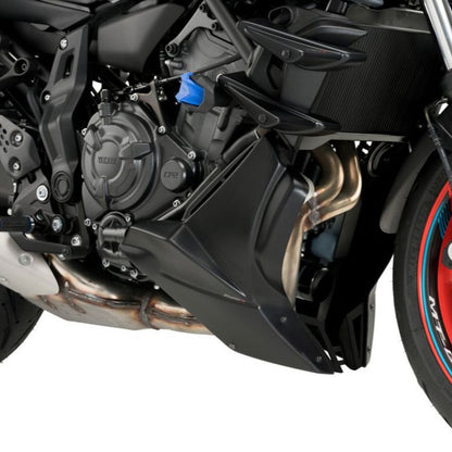 Alerón motor S-line Puig negro mate Yamaha MT-07 '21-