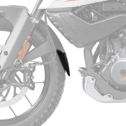 Extensión de guardabarros trasero negro mate para el guardabarros original KTM 390 Adventure '20-