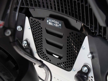 Placa protectora adicional del bloque del motor, negra, Hepco&amp;Becker KTM 790 Adventure/ R '19-'21