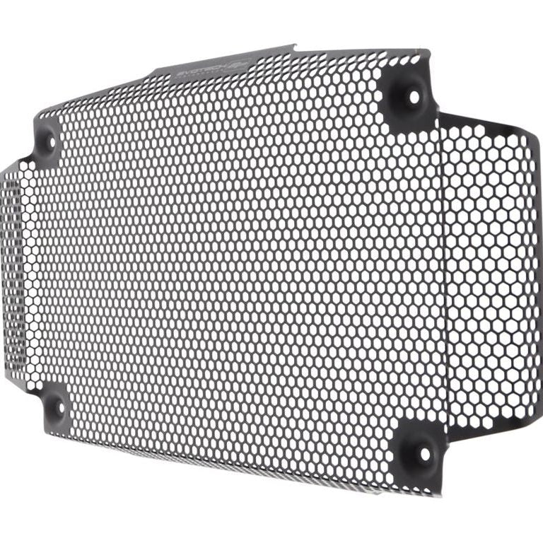 Cubierta del radiador negra Evotech Performance Kawasaki Z650 '17-