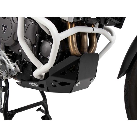 Tapa del cárter negra Hepco&amp;Becker Triumph Tiger 850 Sport '21-