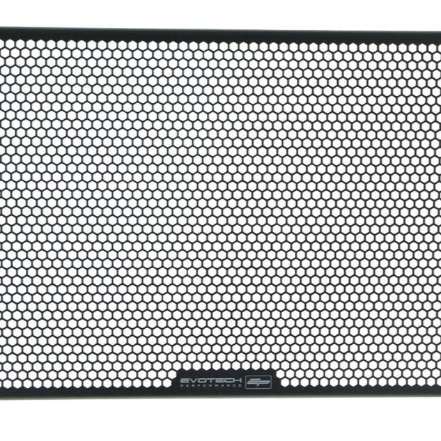 Cubierta del radiador negra Evotech Performance Yamaha MT-09 '17-20