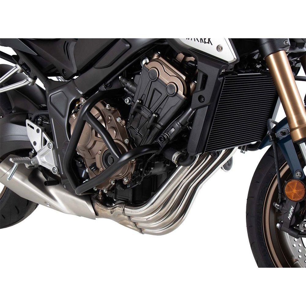 Barra de protección modelo Solid Black Hepco&amp;Becker Honda CB650R '21-23