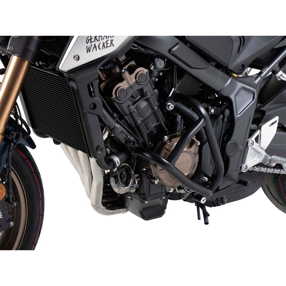 Barra de protección modelo Solid Black Hepco&amp;Becker Honda CB650R '21-23