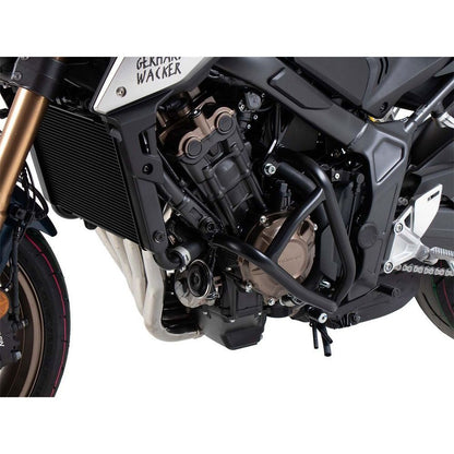 Barra de protección modelo Solid Black Hepco&amp;Becker Honda CB650R '21-23