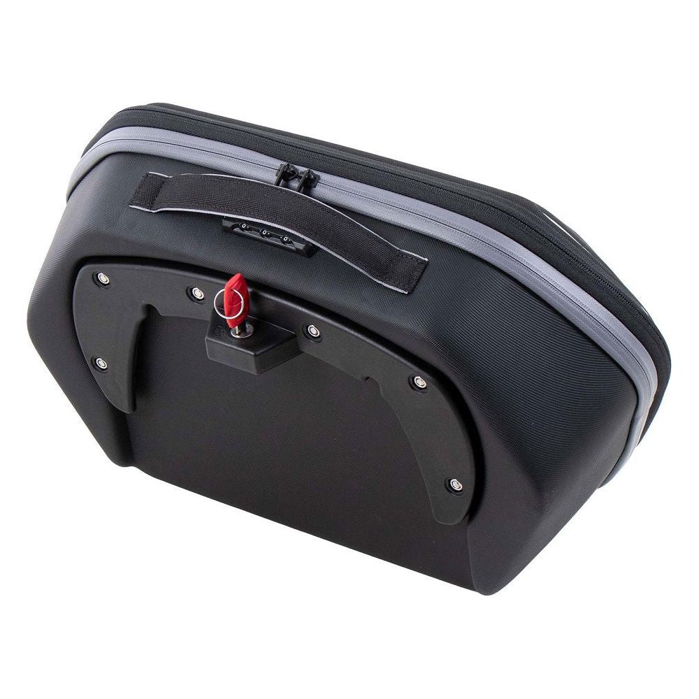 Conjunto de bolso Royster NEO negro con lazo en forma de C de Hepco&amp;Becker