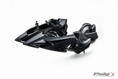 Alerón de motor S-line Puig símil carbono Yamaha MT-07 '14-20 / MT-07 Tracer '16-