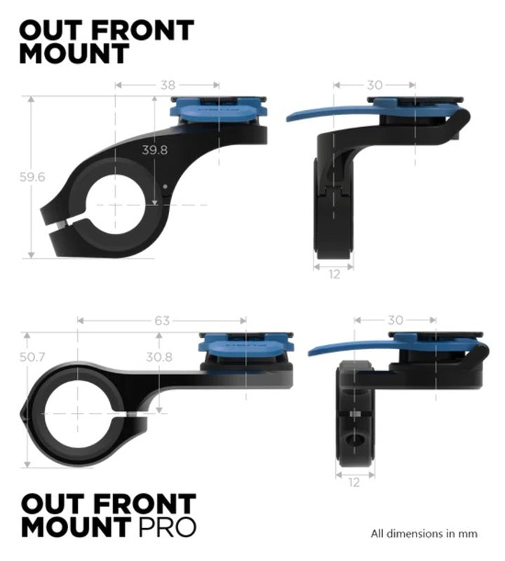 Soporte frontal para bicicleta QUAD LOCK
