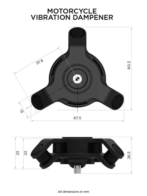 Amortiguador de vibraciones QUAD LOCK