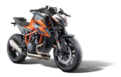 Cubierta de radiador negra Evotech Performance KTM 1290 Superduke R '20-23