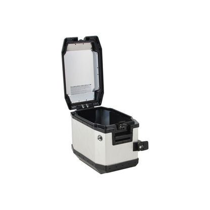 Maleta lateral Hepco&amp;Becker Xplorer de 42 litros a la izquierda