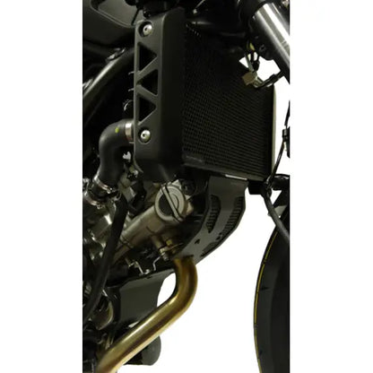 Cubierta del radiador negra Evotech Performance Suzuki SV650 '16-
