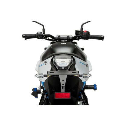 Portamatrículas negro Puig Suzuki GSX-8S '23-