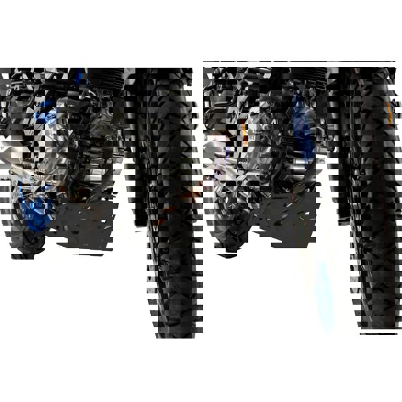 Placa de cárter de aluminio negro Puig Suzuki DL650 V-Strom / XT '21-