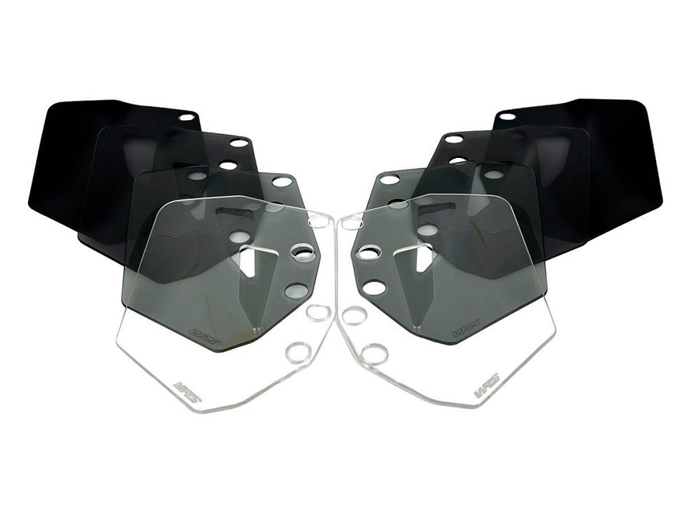 Deflectores de viento más WRS tintados oscuros BMW R1300GS '23-
