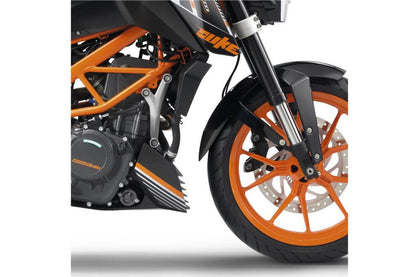 Extensión de guardabarros delantero para la parte trasera negra Puig KTM 125/390 Duke '17-'21