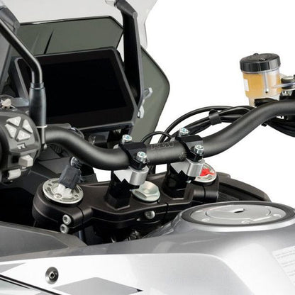 Elevadores de manillar 20mm plata Puig BMW R1200GS / R1250GS / Adventure