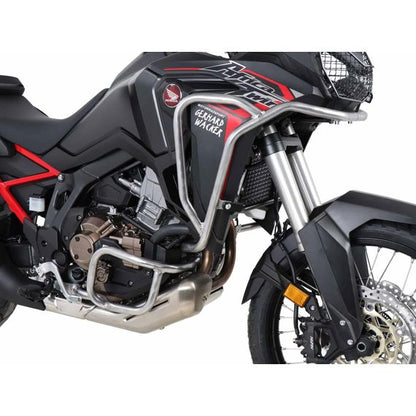 Soporte de depósito de acero inoxidable Hepco&amp;Becker Honda CRF1100L Africa Twin '19-23