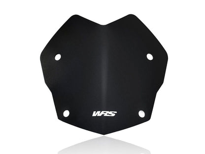 Parabrisas de repuesto modelo rally WRS BMW R1200GS '13-17 / R1250GS '18-23 negro mate