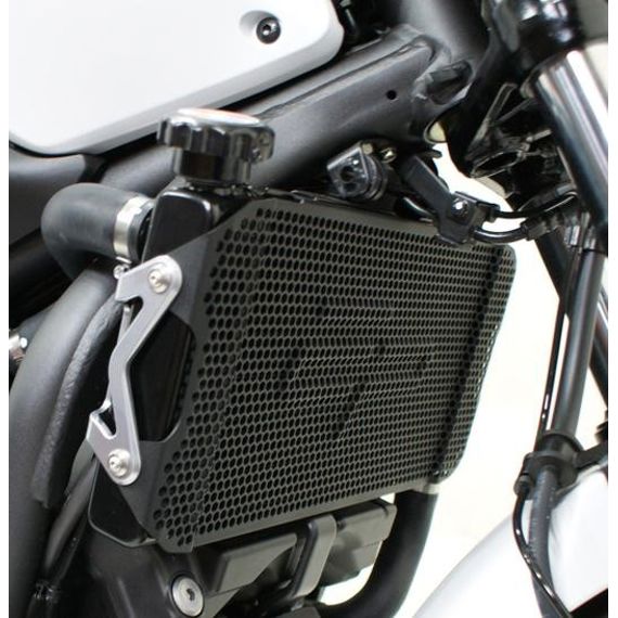 Cubierta del radiador negra Evotech Performance Honda NC750X '14-