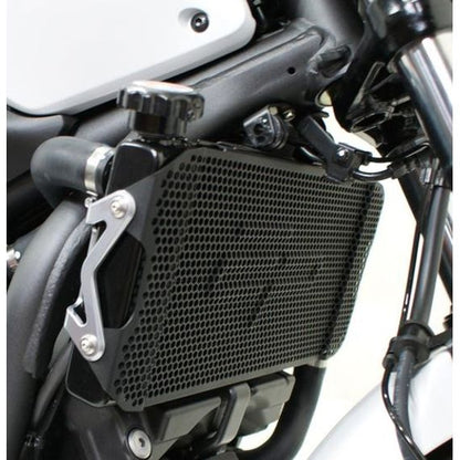 Cubierta del radiador negra Evotech Performance Honda NC750X '14-