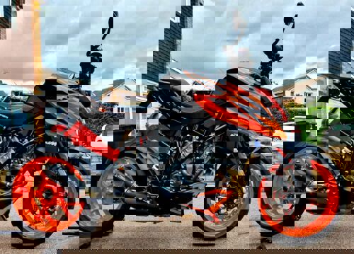 Alerón para moto Puig, negro mate, KTM 1290 Superduke R / Superduke GT