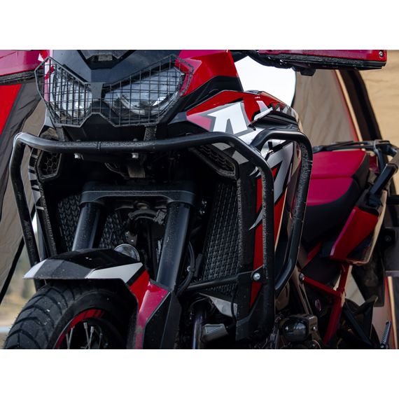 Soporte de depósito Hepco&amp;Becker negro Honda CRF1100L Africa Twin '19-23