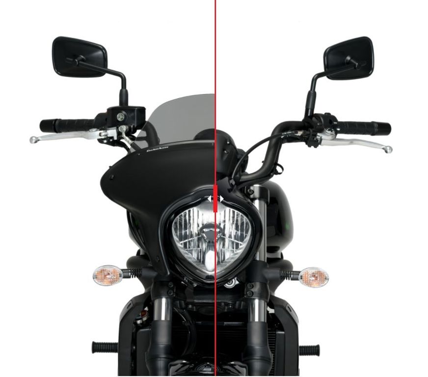 Carenado Batwing SML Touring Puig Kawasaki Vulcan S '15 - Ligeramente tintado