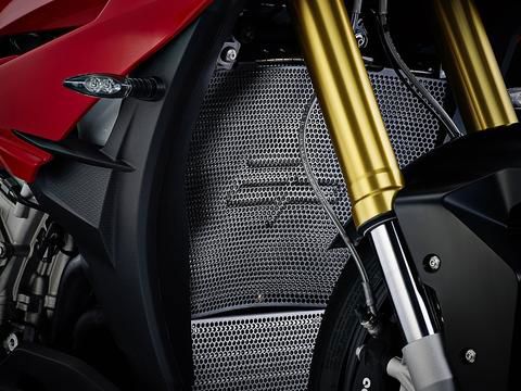 Juego de tapas de radiador/enfriador de aceite negras Evotech Performance BMW S1000RR '09-11