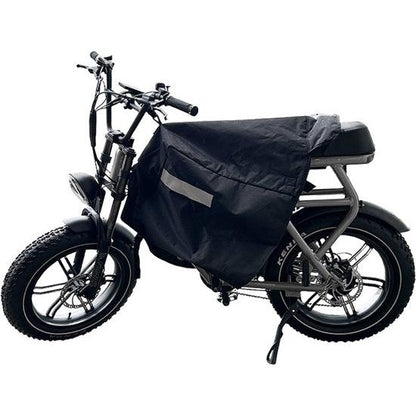 Cubrepiernas Fatbike - universal - Negro