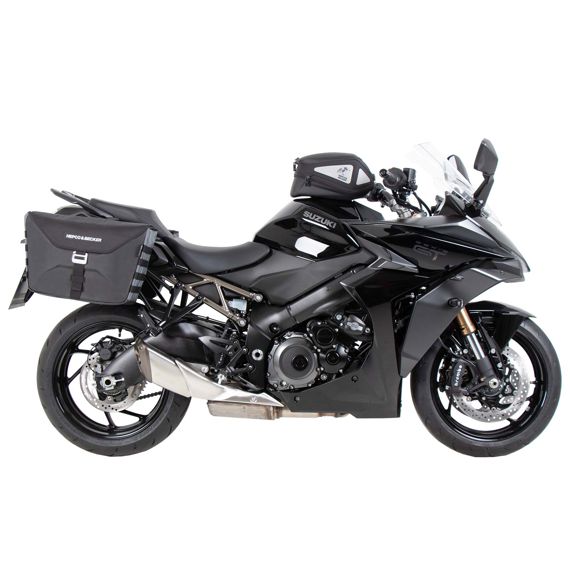 Portaequipajes C-Bow negro Hepco&amp;Becker Suzuki GSX-S1000GT '22-