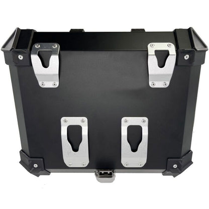 Baúl superior ALPI-TECH 55L plateado con placa de montaje universal