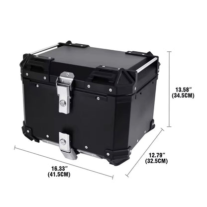 BAÚL SUPERIOR DE ALUMINIO NEGRO P2 - 45L