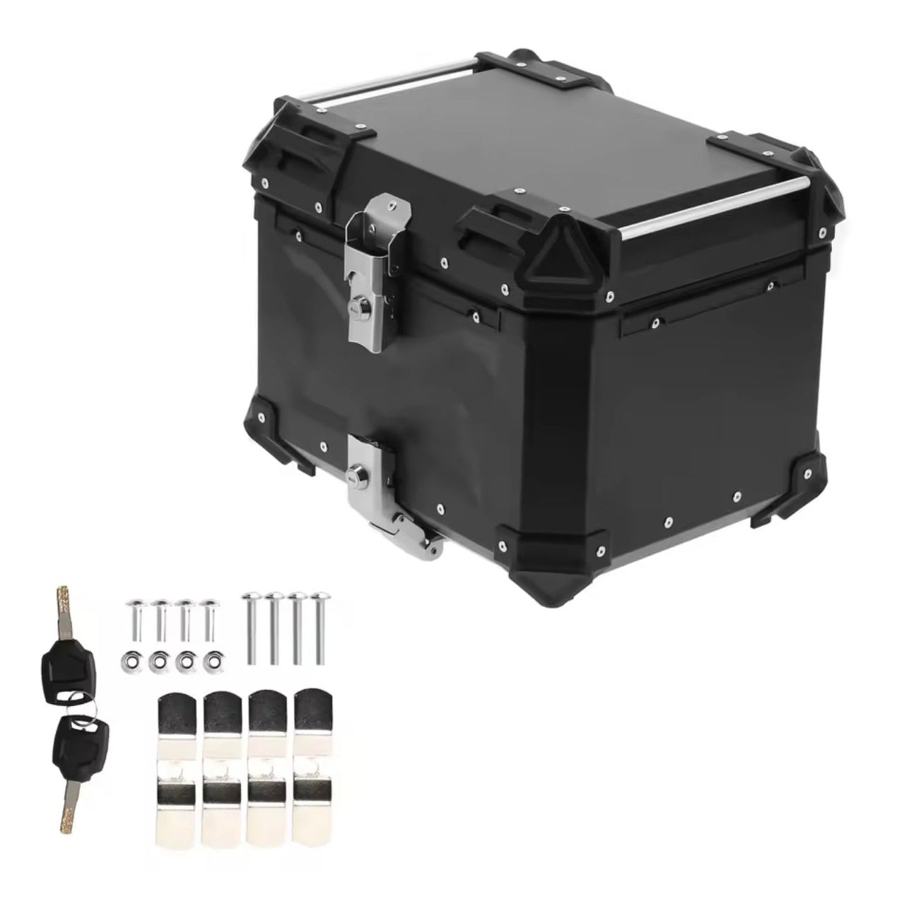 BAÚL SUPERIOR DE ALUMINIO NEGRO P2 X EDITION - 45L
