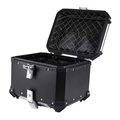 BAÚL SUPERIOR DE ALUMINIO NEGRO P2 - 45L
