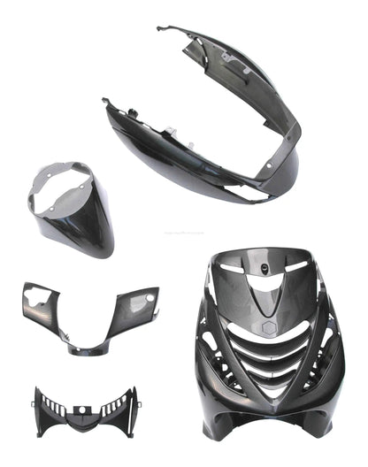 Kit de carrocería Porsche Gris Ágata | Modelos Piaggio ZIP 2000/SP