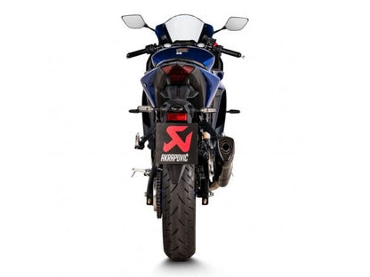 SILENCIADOR DE CARBONO SLIP-ON HOMOLOGADO POR AKRAPOVIC EURO 5 YAMAHA MT-03 2022-2024 