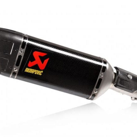SILENCIADOR DE CARBONO SLIP-ON HOMOLOGADO POR AKRAPOVIC EURO 5 YAMAHA MT-03 2022-2024