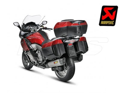 PAR DE SILENCIADORES DE TITANIO HOMOLOGADOS POR AKRAPOVIC PARA BMW K 1600 GT/GTL 2011-2020 