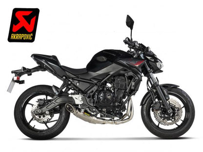 ESCAPE COMPLETO AKRAPOVIC TITANIO KAWASAKI Z 650 2017-2024 