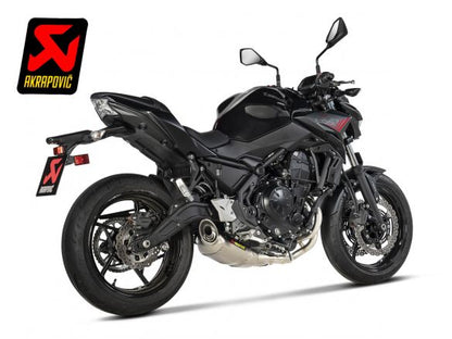 ESCAPE COMPLETO AKRAPOVIC TITANIO KAWASAKI Z 650 2017-2024 
