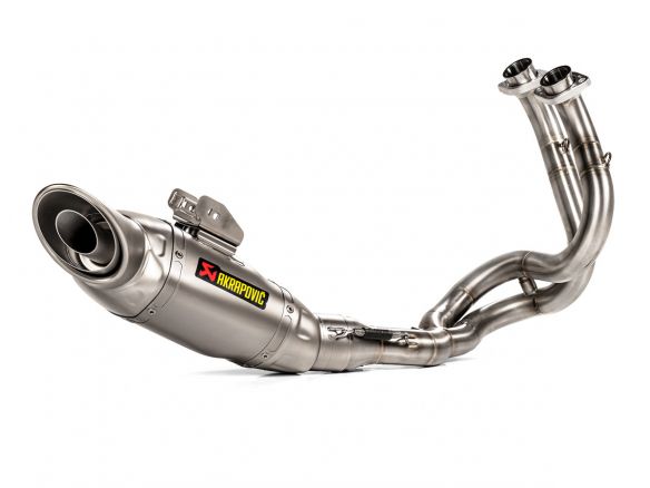 ESCAPE COMPLETO AKRAPOVIC TITANIO KAWASAKI Z 650 2017-2024 