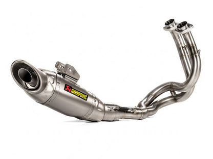 ESCAPE COMPLETO AKRAPOVIC TITANIO KAWASAKI Z 650 2017-2024 