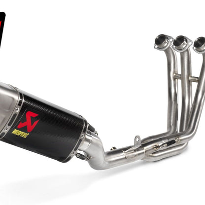 Escape completo de carbono Akrapovic Racing Yamaha MT-09 / FZ-09 2021-2023