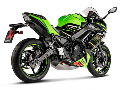 ESCAPE COMPLETO AKRAPOVIC RACING TITANIO KAWASAKI Z 650 2017-2020 