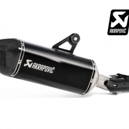 SILENCIADOR AKRAPOVIC TITANIO NEGRO BMW R 1250 GS / ADVENTURE 2019-2023 