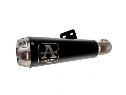 TERMINAL DE ACERO INOXIDABLE ARROW DARK NICHROM PRO RACE YAMAHA MT 125 2021-2024